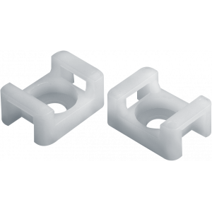 Площадки Navigator 95 706 NFP-22x16-100-WH под винт (100 шт/упак). Фото 1