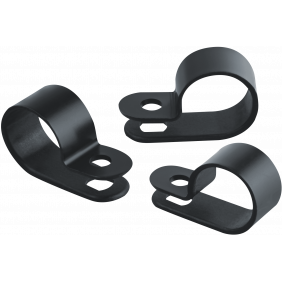 Скобы нейлоновые под винт