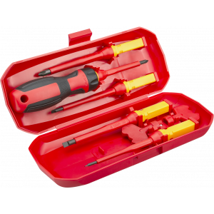 Отвёртка Navigator 99 993 NHT-Otd05-H5 (диэлектрическая, с битами, набор 5 шт.). Фото 1