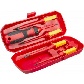 Диэлектрические отвертки с набором сменных бит