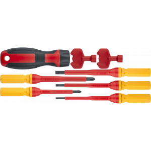 Отвёртка Navigator 99 993 NHT-Otd05-H5 (диэлектрическая, с битами, набор 5 шт.). Фото 3