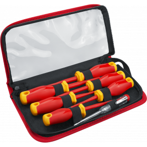 Отвёртка Navigator 99 996 NHT-Otd06-H7 (диэлектрические, SLIM, набор 7 шт.). Фото 1