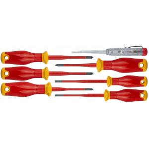 Отвёртка Navigator 99 996 NHT-Otd06-H7 (диэлектрические, SLIM, набор 7 шт.). Фото 3