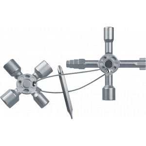 Ключ Navigator 95 764 NHT-Eck-13 для электрошкафов, 13 профилей, бита SL7/PH2. Фото 2