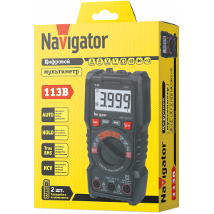 Мультиметр Navigator 95 766 NMT-Mm-113B, True RMS, Авто выбор значений. Фото 4
