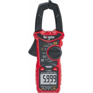 Клещи токовые Navigator 95 780 NMT-Cm-206B, True RMS, 600 В/600А. Фото 2