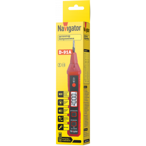 Детектор Navigator 95 791 NMT-D-91A (вольтметр, дисплей, фонарик). Фото 4