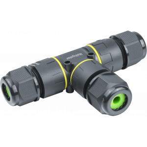 Коннектор Navigator 95 827 NTB-T03-5P-IP68 T-образный 5PIN. Фото 1