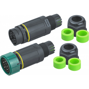 Коннектор Navigator 95 830 NTB-I03-5P-SL-IP68 I-образный 5PIN. Фото 2