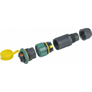 Коннектор Navigator 95 832 NTB-I03-5P-SLP-IP68 I-образный 5PIN. Фото 3