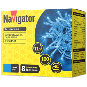 Гирлянда Navigator 14 026 NGF-S01-100B-10-11.5m-230-C8-TR-IP20. Фото 2