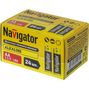 Элемент питания Navigator 14 060 NBT-NPE-LR6-BOX24. Фото 1