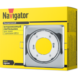 Светильник Navigator 14 214 NGX-S2-003-GX53(Хром). Фото 3