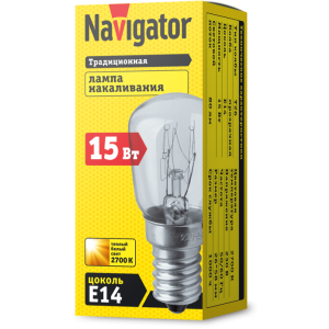 Лампа Navigator 61 203 NI-T26-15-230-E14-CL. Фото 2