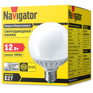 Лампа Navigator 61 279 NLL-G95-12-230-4K-E27. Фото 2