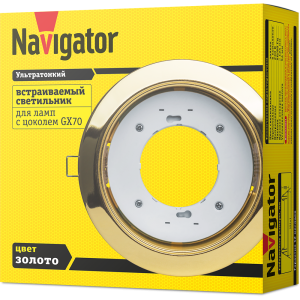 Светильник Navigator 61 389 NGX-R1-002-GX70(Золото). Фото 3