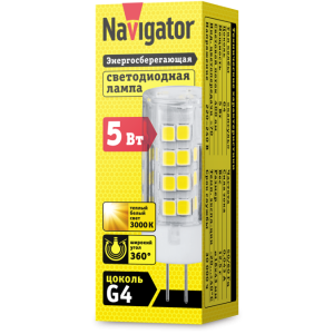 Лампа Navigator 61 483 NLL-P-G4-5-230-3K. Фото 2