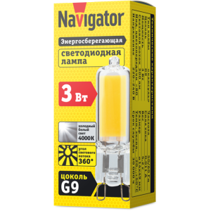 Лампа Navigator 61 490 NLL-G-G9-3-230-4K. Фото 2