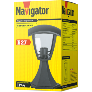 Светильник Navigator 61 613 NOF-P03-BL-IP44-E27. Фото 2