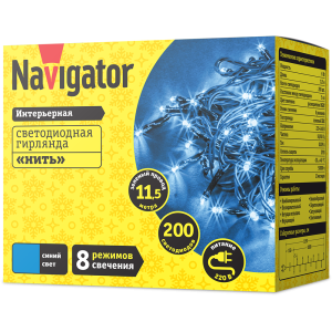 Гирлянда Navigator 61 821 NGF-S01-200B-5-11.5m-230-C8-G-IP20. Фото 2