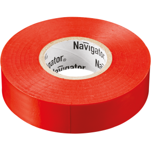 Изолента Navigator 71 104 NIT-B15-20/R красная. Фото 1