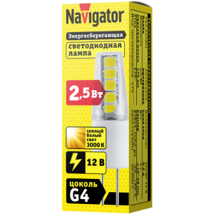 Лампа Navigator 71 265 NLL-S-G4-2.5-12-3K. Фото 2