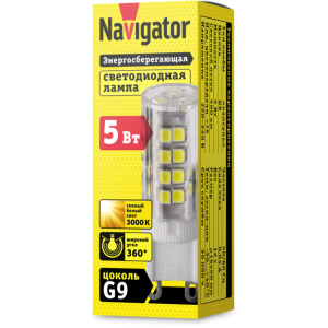 Лампа Navigator 71 266 NLL-P-G9-5-230-3K. Фото 2