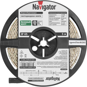 СД Лента Navigator 71 405 NLS-3528G60-4.8-IP65-12V R5. Фото 3