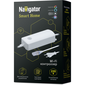 Контроллер Navigator 80 822 ND-CWIFIRGB500-IP20-220V. Фото 4