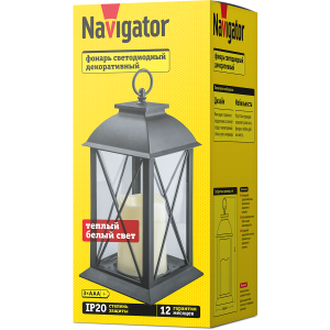 Фонарь Navigator 93 208 NSL-01 (фонарь свеча). Фото 3