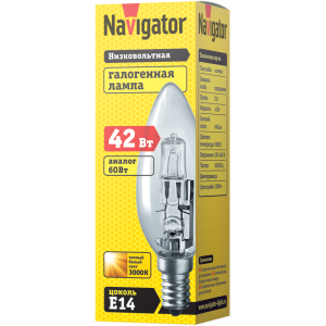 Лампа Navigator 94 240 NH-C35-42-230-E14-CL. Фото 2