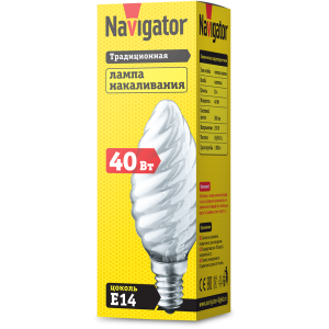 Лампа Navigator 94 330 NI-TC-40-230-E14-FR. Фото 2