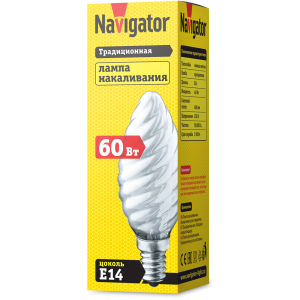 Лампа Navigator 94 331 NI-TC-60-230-E14-FR. Фото 2