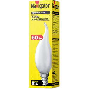 Лампа Navigator 94 335 NI-FC-60-230-E14-FR. Фото 2