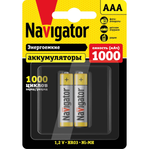 Аккумулятор Navigator 94 462 NHR-1000-HR03-BP2. Фото 1