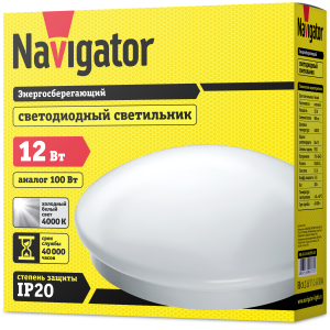 Светильник Navigator 94 777 NBL-R1-12-4K-IP20-LED. Фото 3