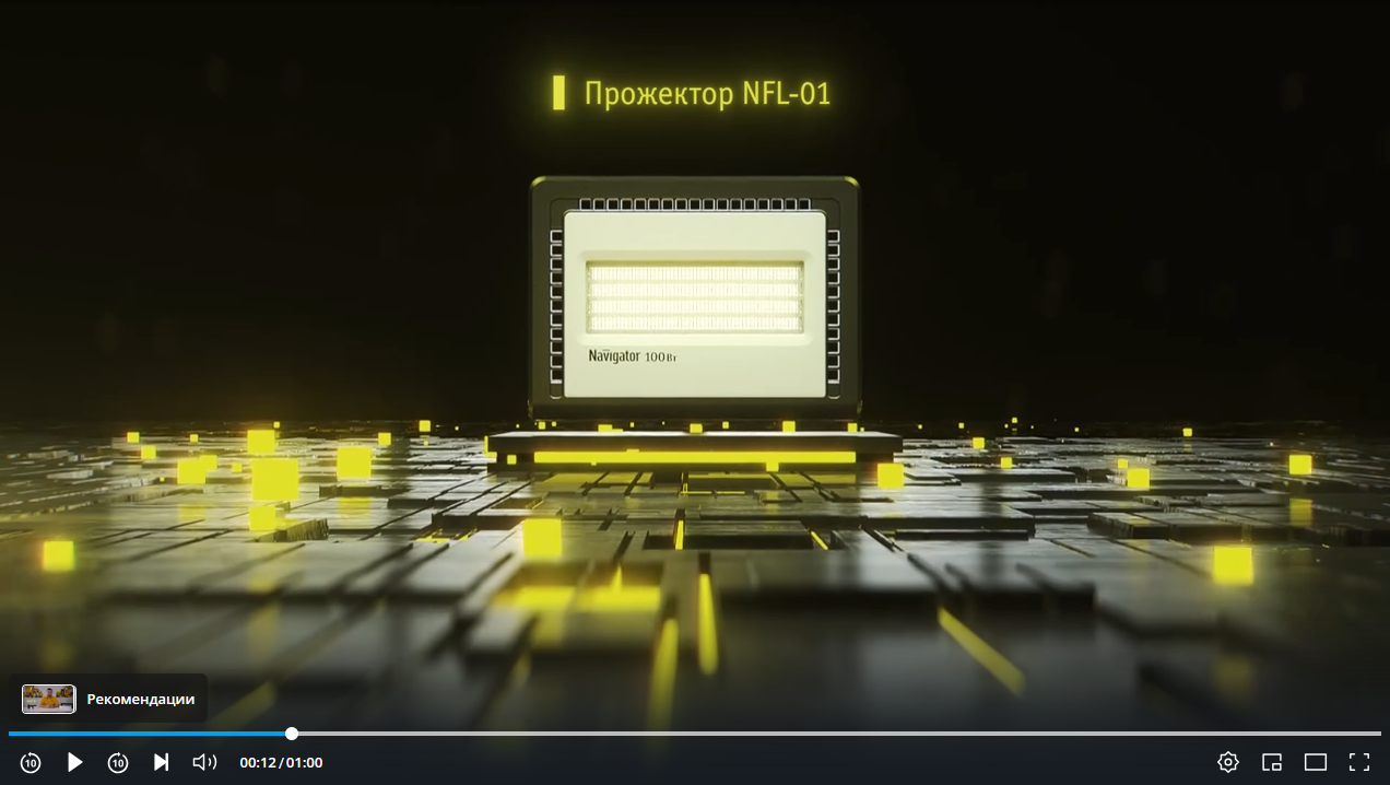 Светодиодный прожектор NFL-01