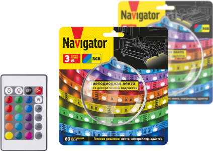 Новинка. Комплекты светодиодной ленты Navigator серии NLS-SET